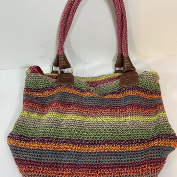 The Sak Women's Multi-colored Dune Stripes Shoulder Tote Bag - Picture 5 of 10
